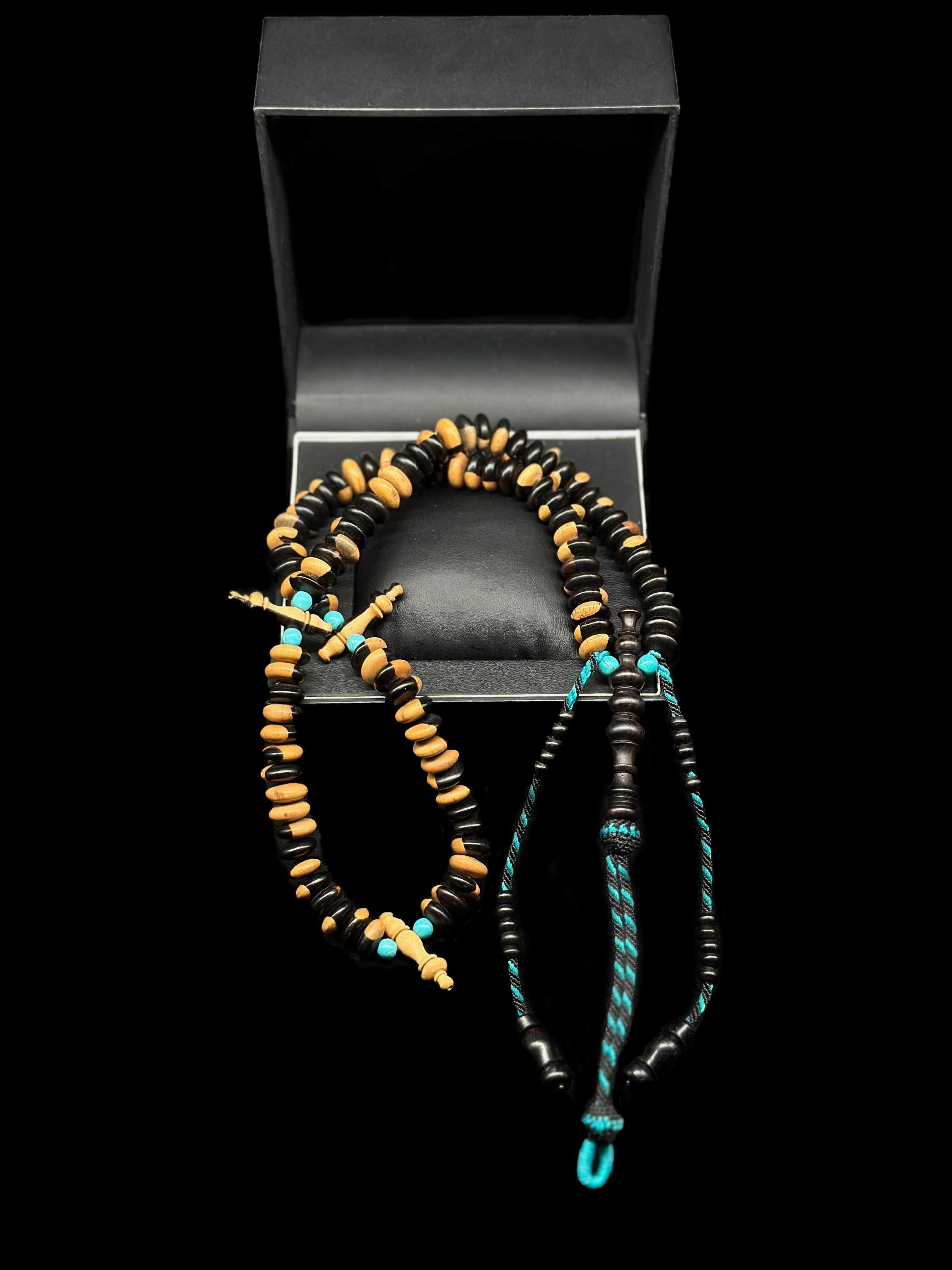 Ebony x Fayrouz Turquoise Tasbih